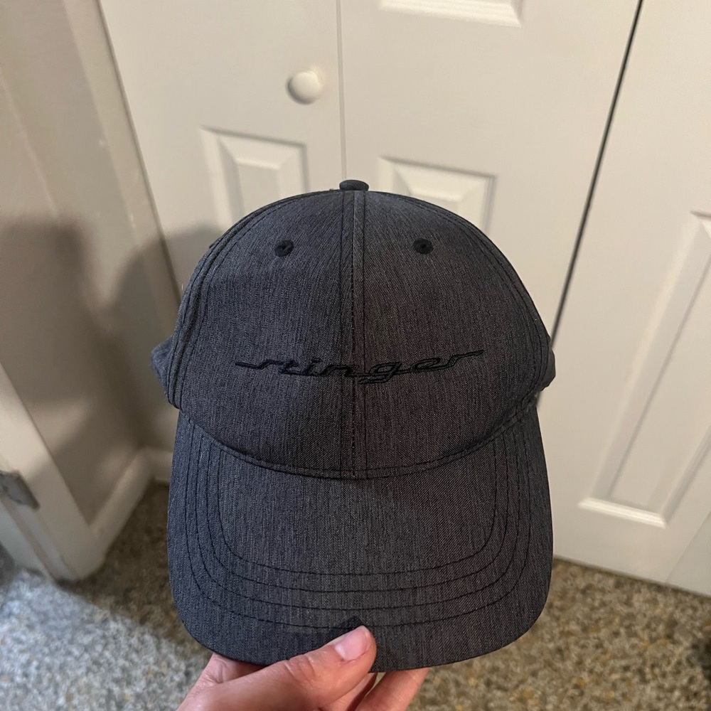 Gray Cap with Kia Stinger Logo